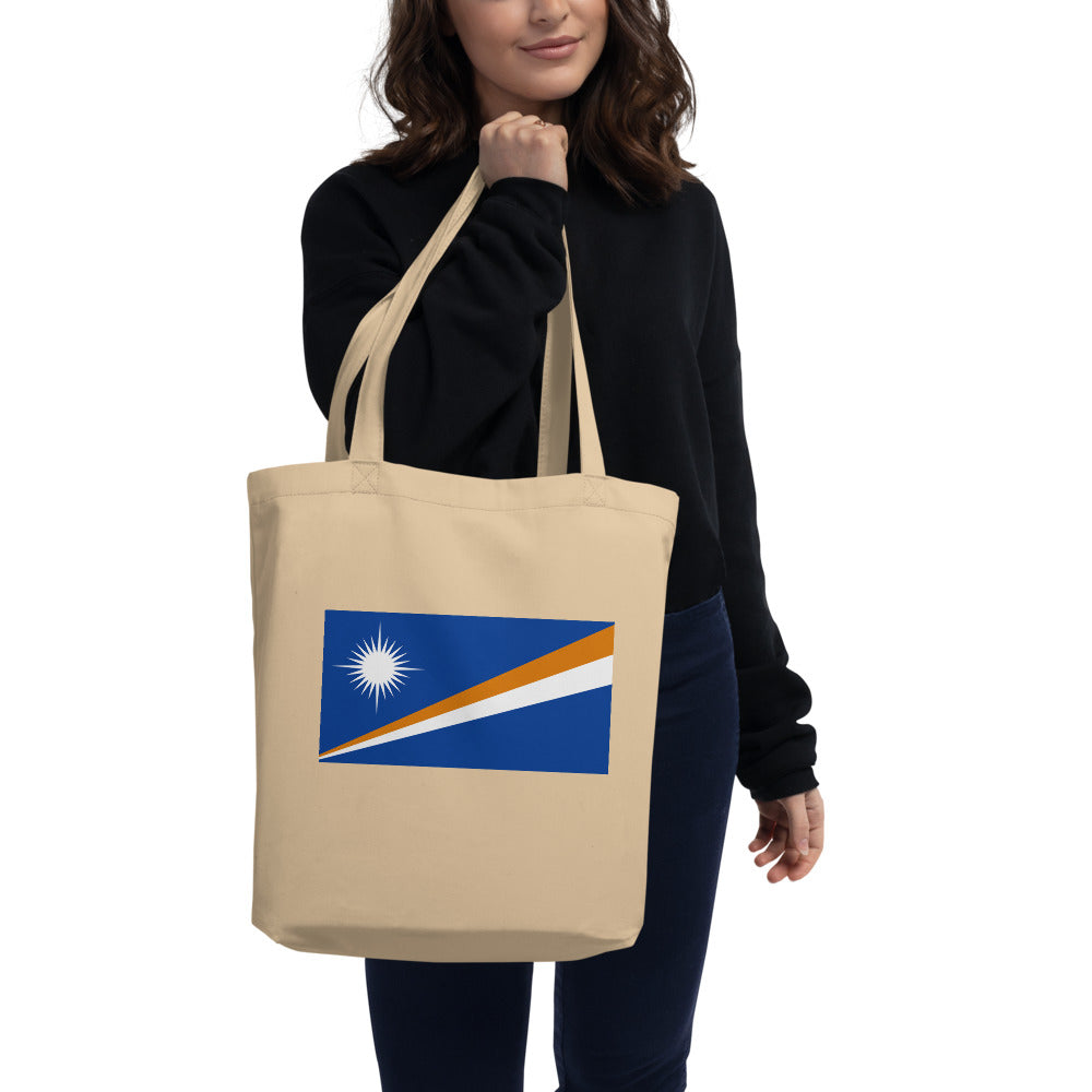 National Flag Tote Bags - Collection 3 Marshall Islands tote-oyster