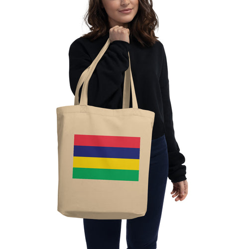 National Flag Tote Bags - Collection 3 Mauritius / One size / Oyster