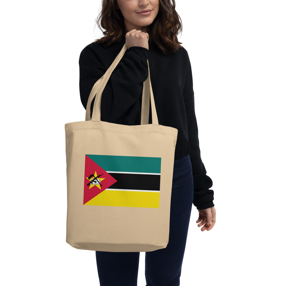 National Flag Tote Bags - Collection 3 Mozambique tote-oyster