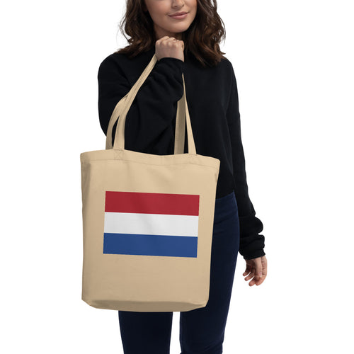National Flag Tote Bags - Collection 3 Netherlands / One size / Oyster