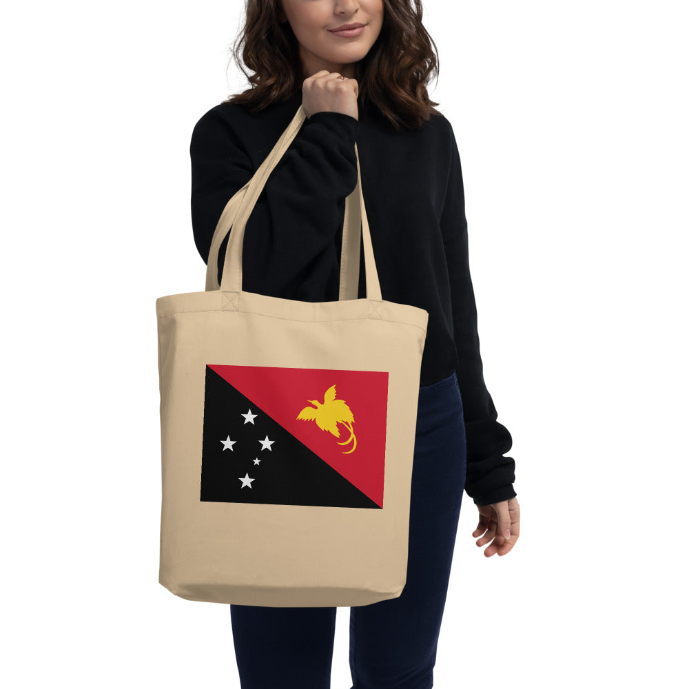 National Flag Tote Bags - Collection 3 Papua New Guinea tote-oyster
