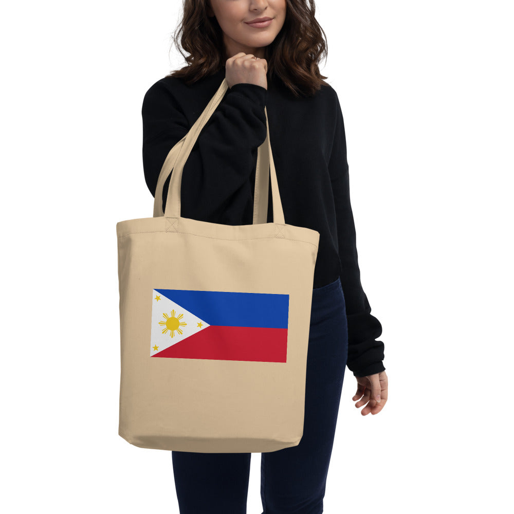 National Flag Tote Bags - Collection 3 Philippines tote-oyster