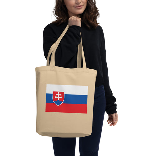 National Flag Tote Bags - Collection 4 Slovakia / One size / Oyster