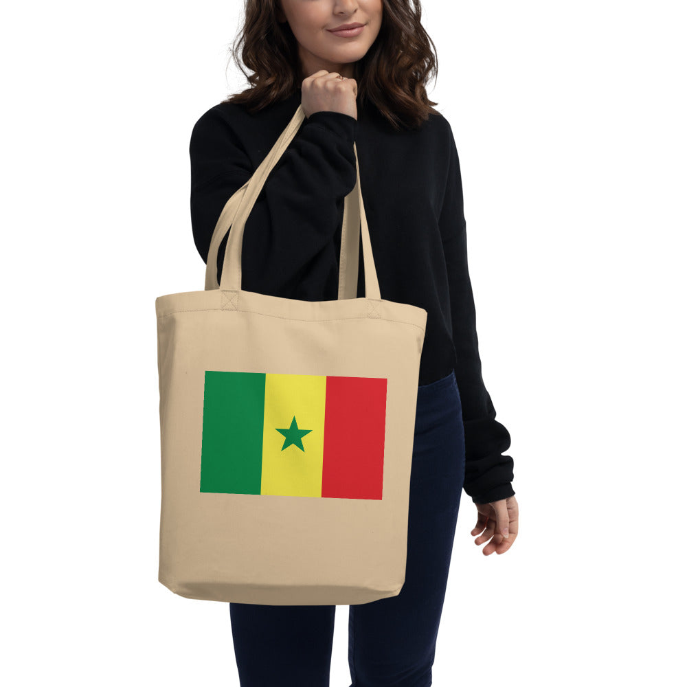 National Flag Tote Bags - Collection 4 Senegal tote-oyster