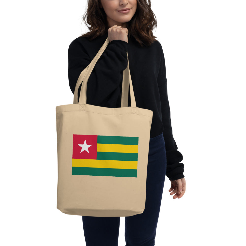 National Flag Tote Bags - Collection 4 Togo tote-oyster