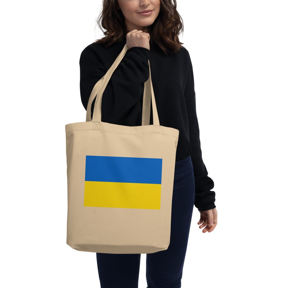National Flag Tote Bags - Collection 4 Ukraine tote-oyster