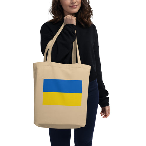National Flag Tote Bags - Collection 4 Ukraine / One size / Oyster