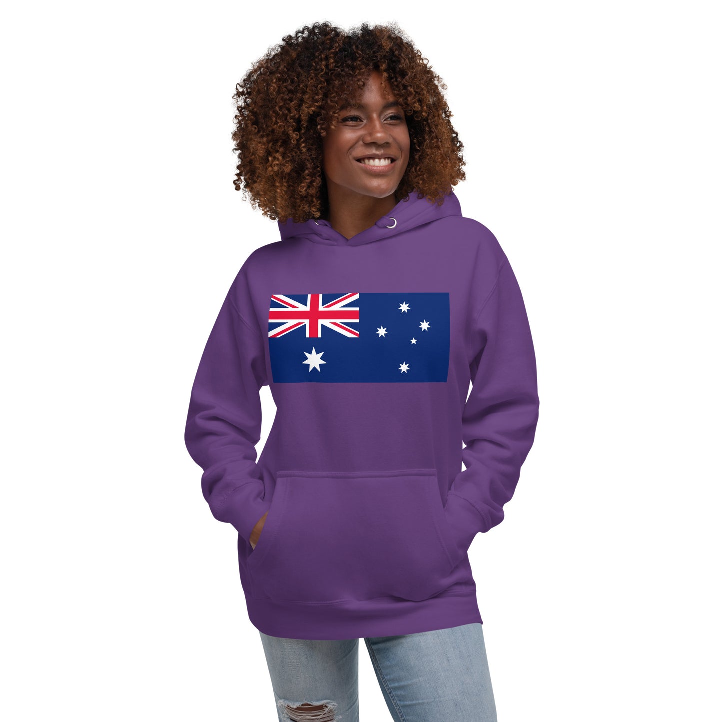 Patriotic Aussie Flag Unisex Hoodie