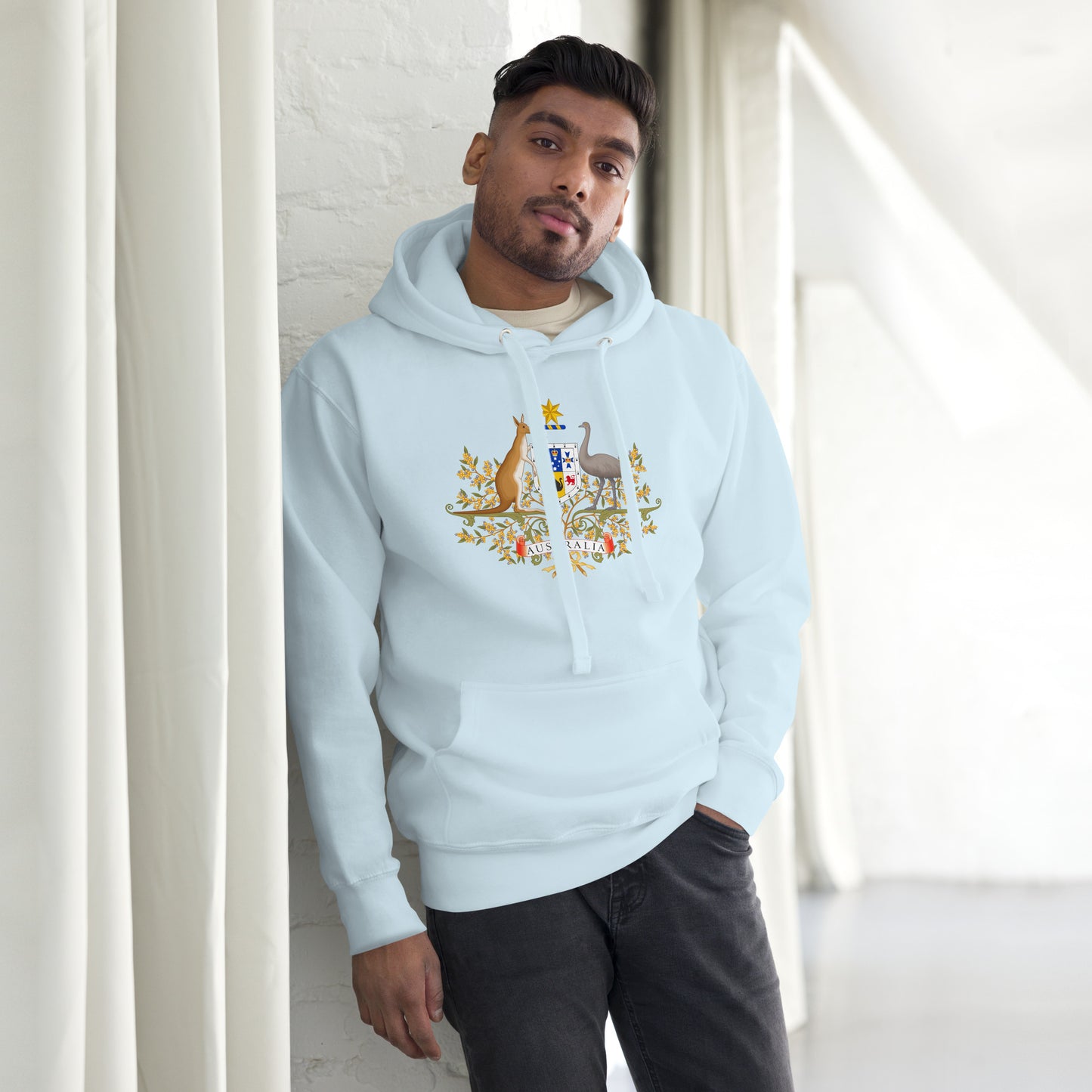 Aussie Crest Pride Unisex Hoodie