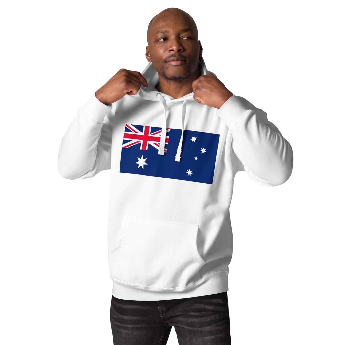 Patriotic Aussie Flag Unisex Hoodie