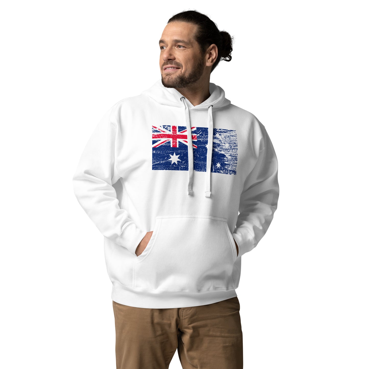 Vintage Aussie Flag Unisex Hoodie