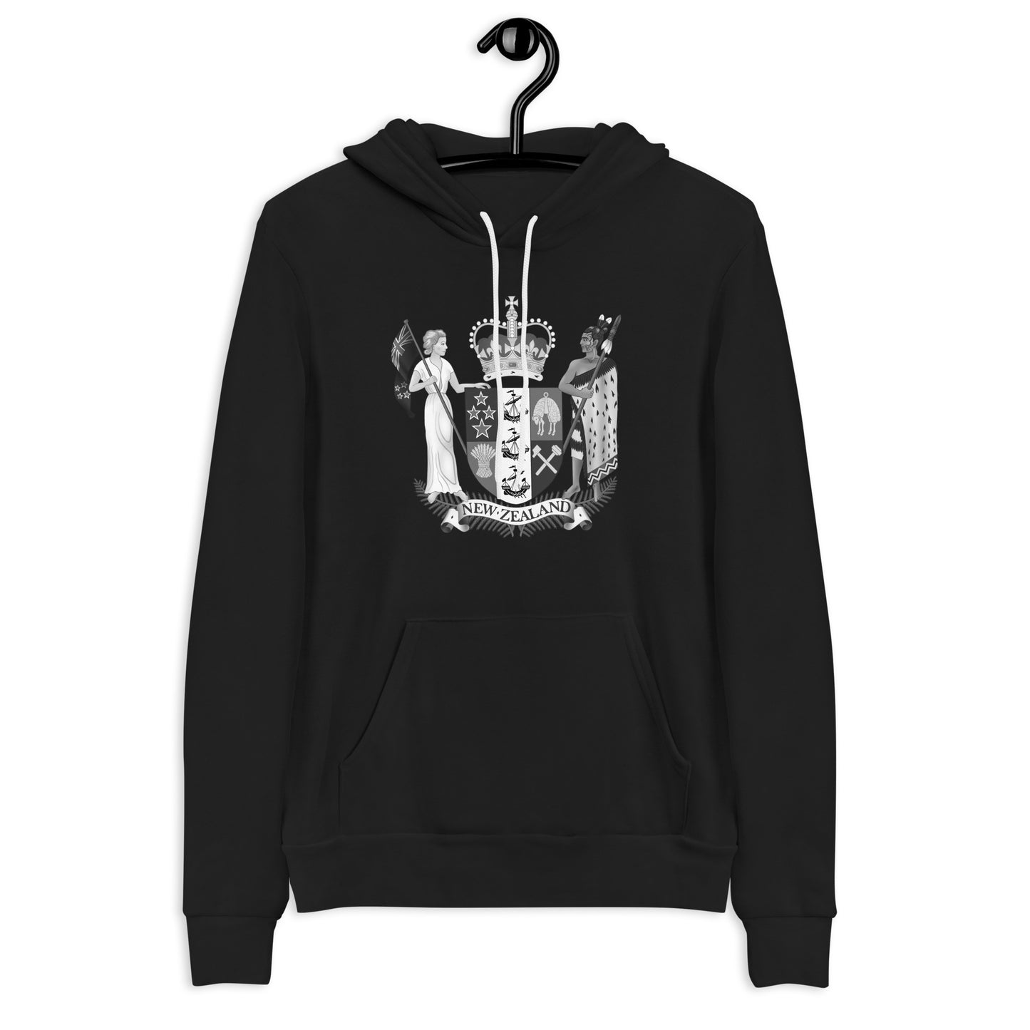 Elegant NZ Crest Unisex hoodie