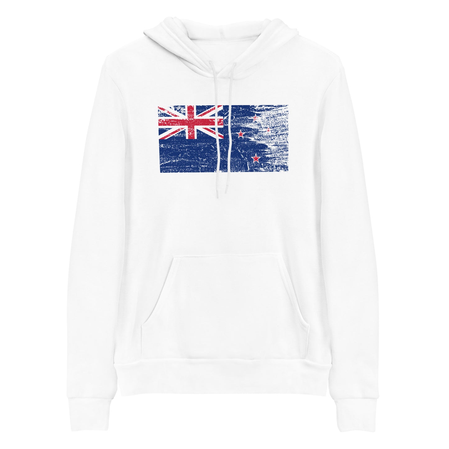 Vintage Grunge Kiwi Flag Hoodie