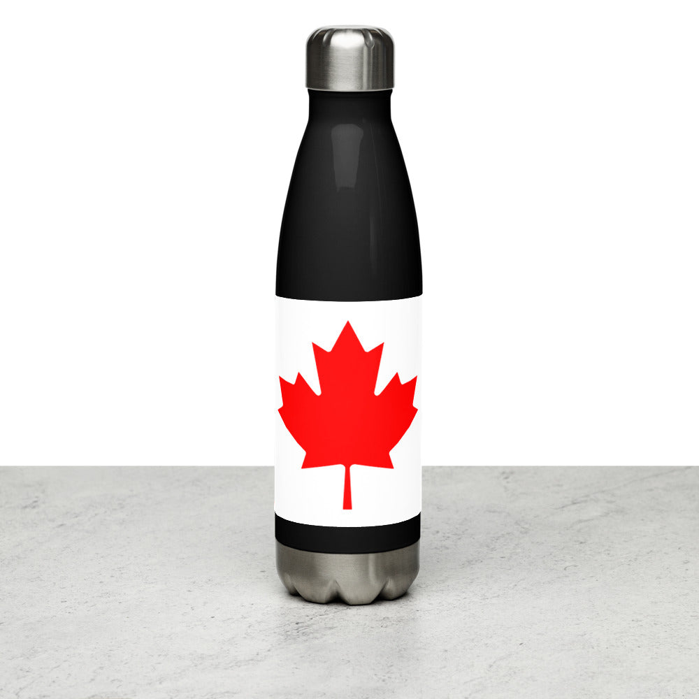 National Flag Water Bottles - Collection 1 Canada water-bottle-black