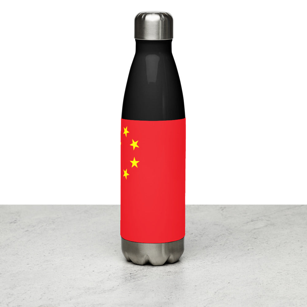 National Flag Water Bottles - Collection 1 China water-bottle-black
