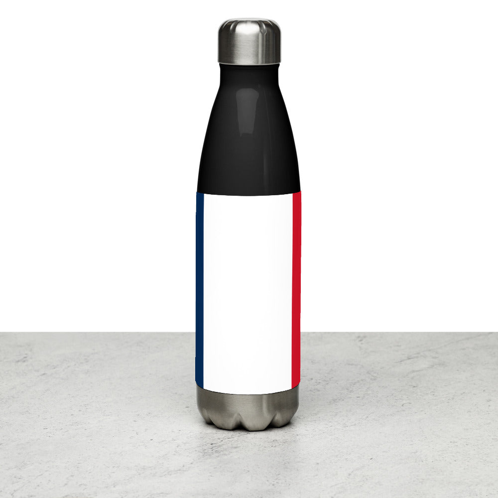 National Flag Water Bottles - Collection 2 France water-bottle-black