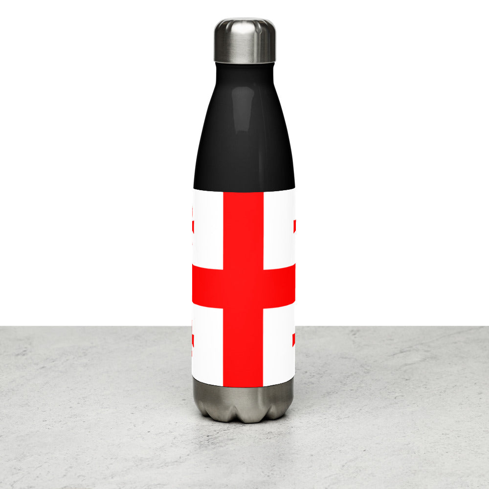 National Flag Water Bottles - Collection 2 Georgia water-bottle-black