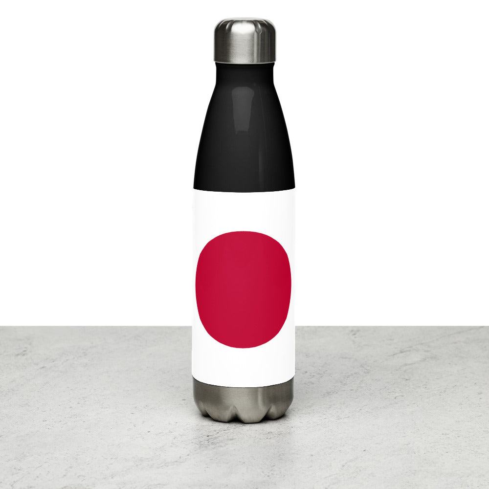 National Flag Water Bottles - Collection 2 Japan water-bottle-black