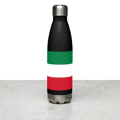 National Flag Water Bottles - Collection 2 Kuwait / 17 oz / Black