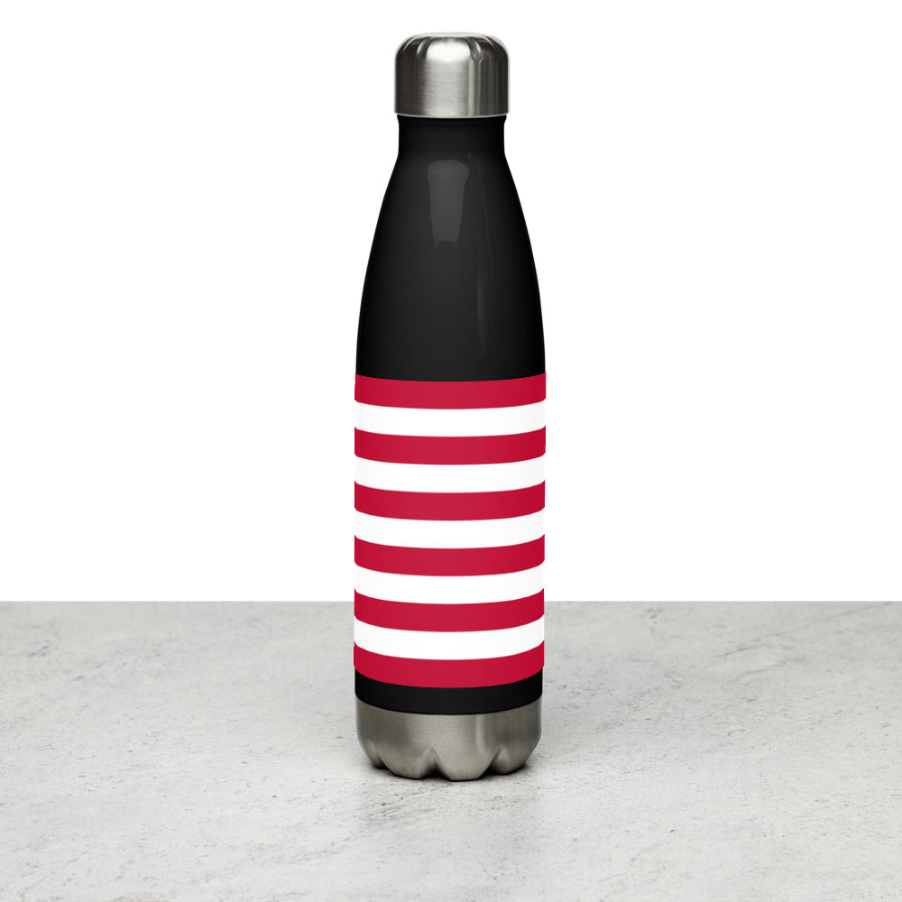 National Flag Water Bottles - Collection 3 Liberia water-bottle-black