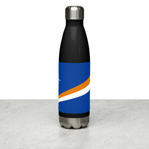 National Flag Water Bottles - Collection 3 Marshall Islands / 17 oz / Black