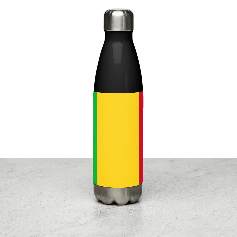 National Flag Water Bottles - Collection 3 Mali water-bottle-black