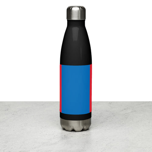 National Flag Water Bottles - Collection 3 Mongolia / 17 oz / Black