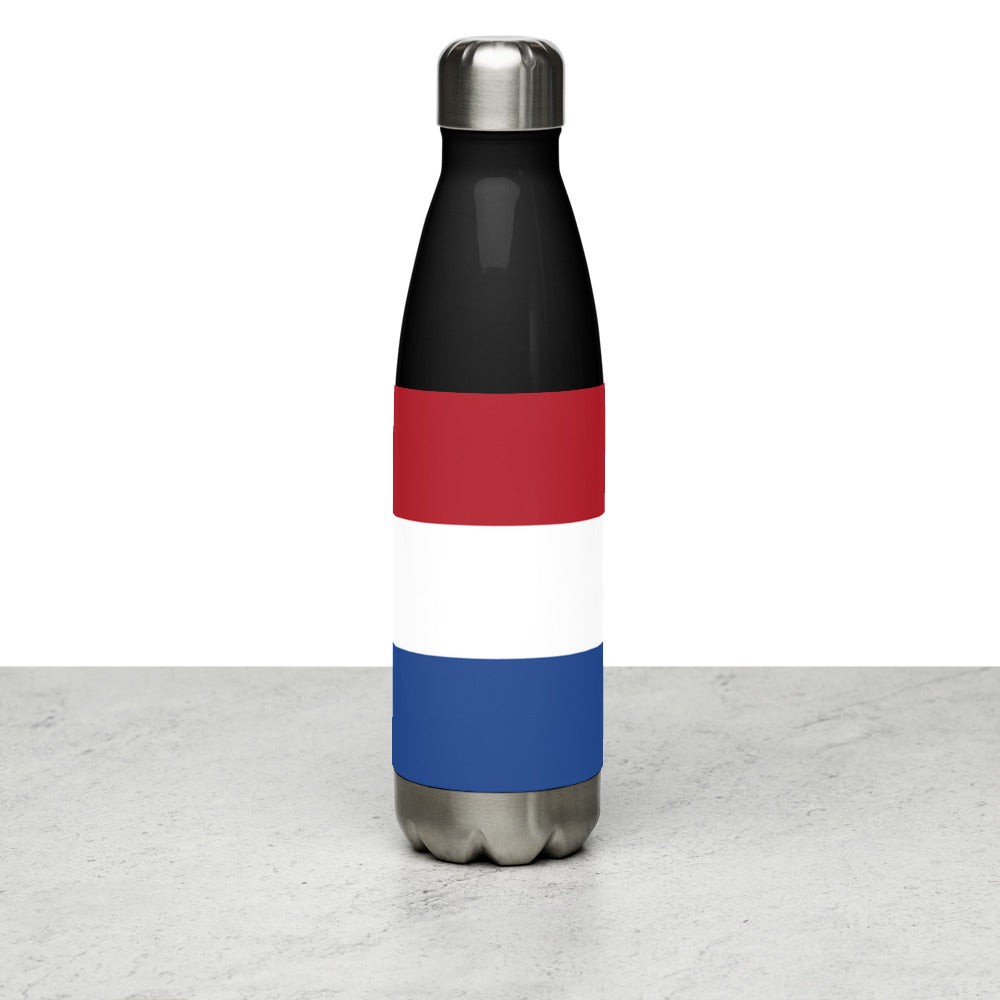National Flag Water Bottles - Collection 3 Netherlands water-bottle-black