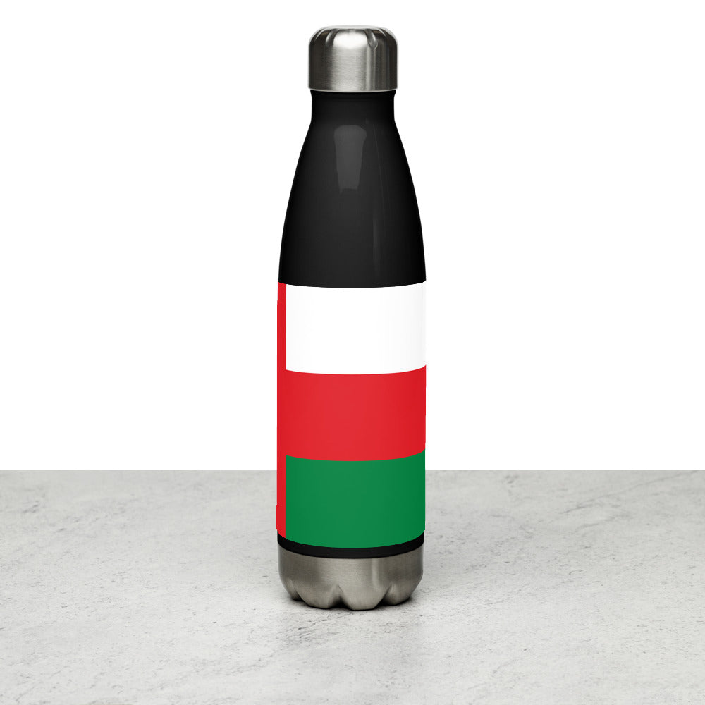 National Flag Water Bottles - Collection 3 Oman water-bottle-black