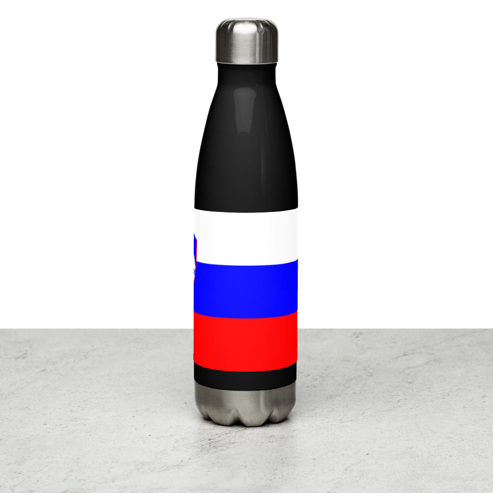 National Flag Water Bottles - Collection 4 Slovenia water-bottle-black