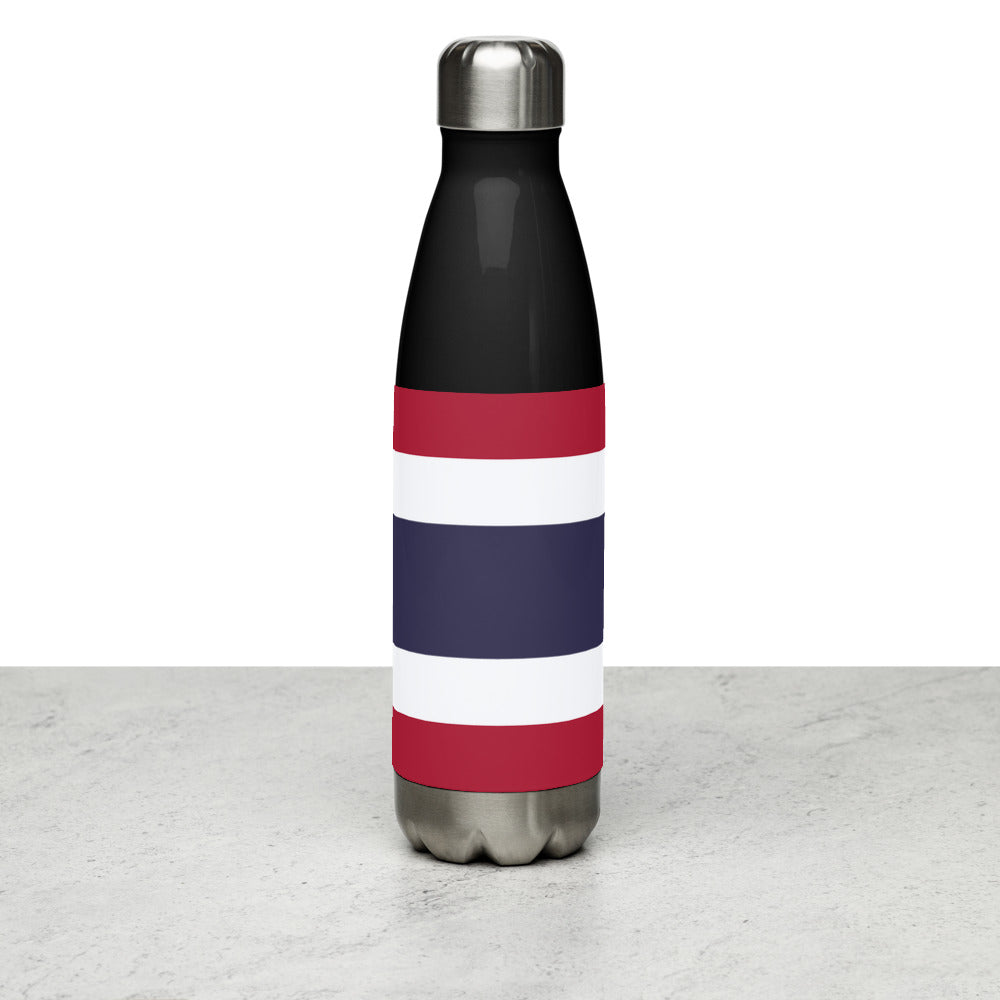 National Flag Water Bottles - Collection 4 Thailand water-bottle-black