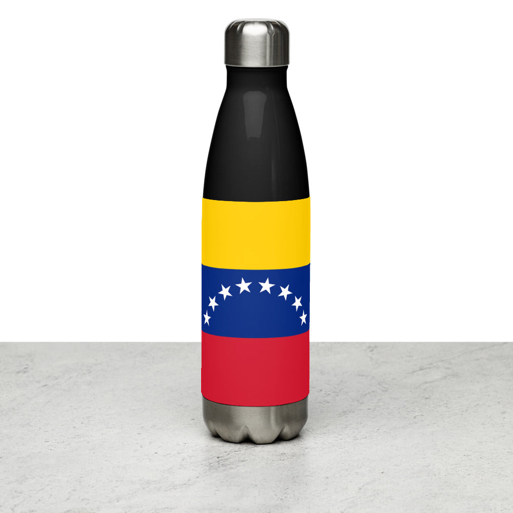 National Flag Water Bottles - Collection 4 Venezuela water-bottle-black