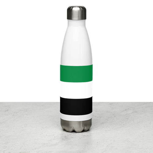 National Flag Water Bottles - Collection 1 United Arab Emirates / 17 oz / White