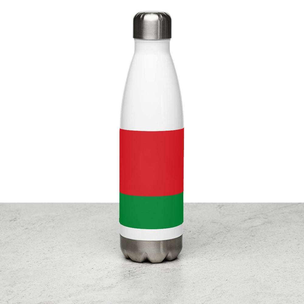National Flag Water Bottles - Collection 1 Belarus water-bottle-white