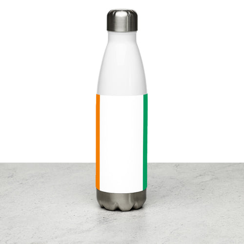 National Flag Water Bottles - Collection 1 Côte d'Ivoire / 17 oz / White