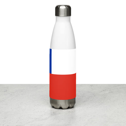 National Flag Water Bottles - Collection 1 Chile / 17 oz / White