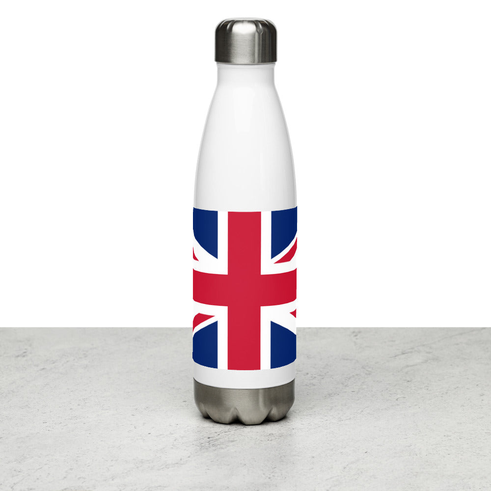 National Flag Water Bottles - Collection 2 United Kingdom water-bottle-white