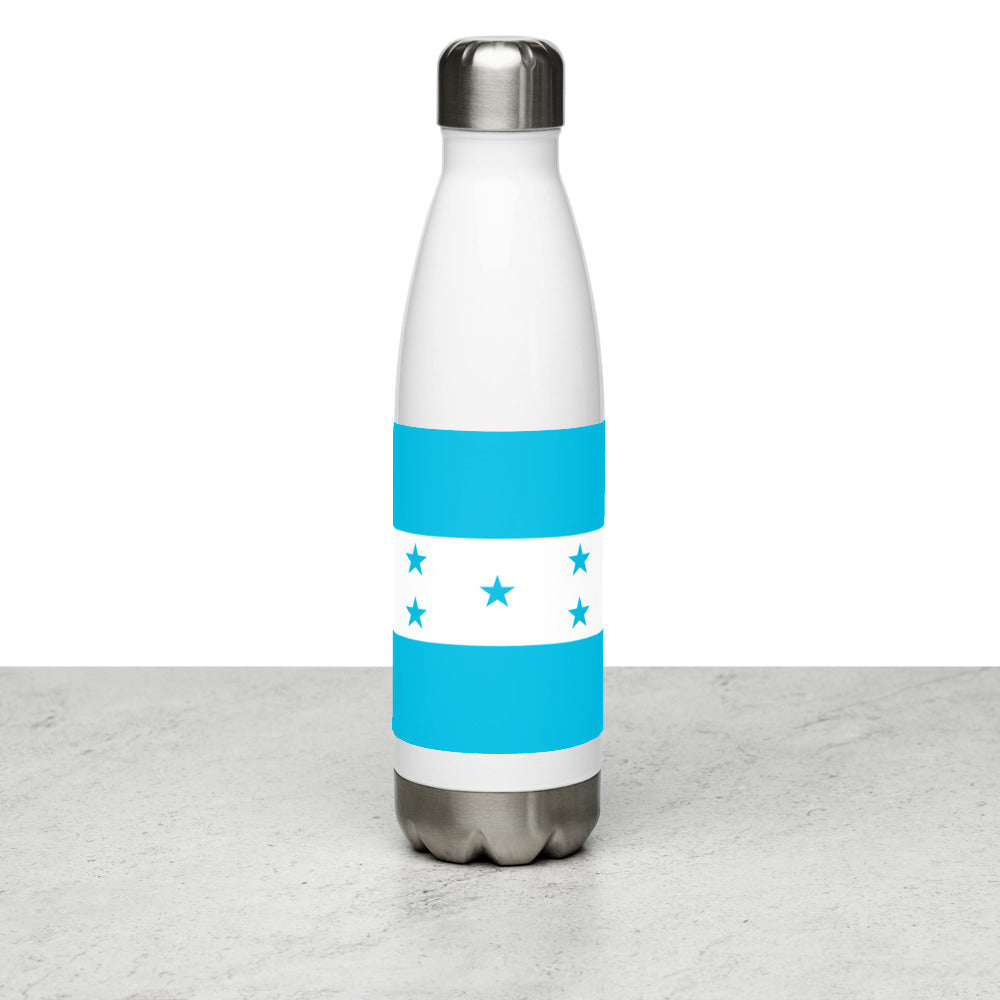 National Flag Water Bottles - Collection 2 Honduras water-bottle-white