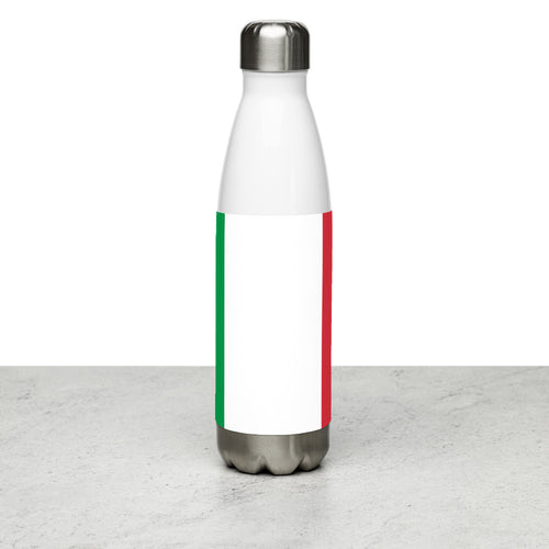 National Flag Water Bottles - Collection 2 Italy / 17 oz / White