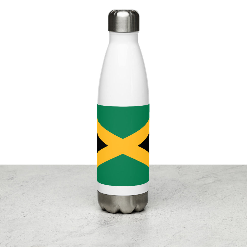 National Flag Water Bottles - Collection 2 Jamaica water-bottle-white