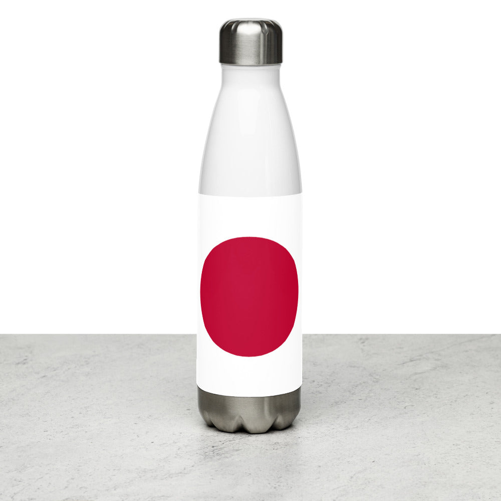 National Flag Water Bottles - Collection 2 Japan water-bottle-white