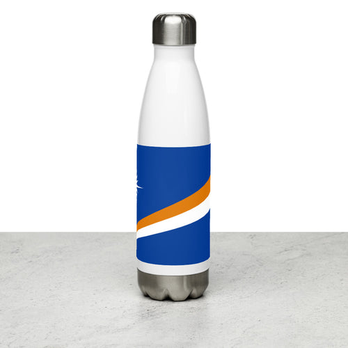 National Flag Water Bottles - Collection 3 Marshall Islands / 17 oz / White