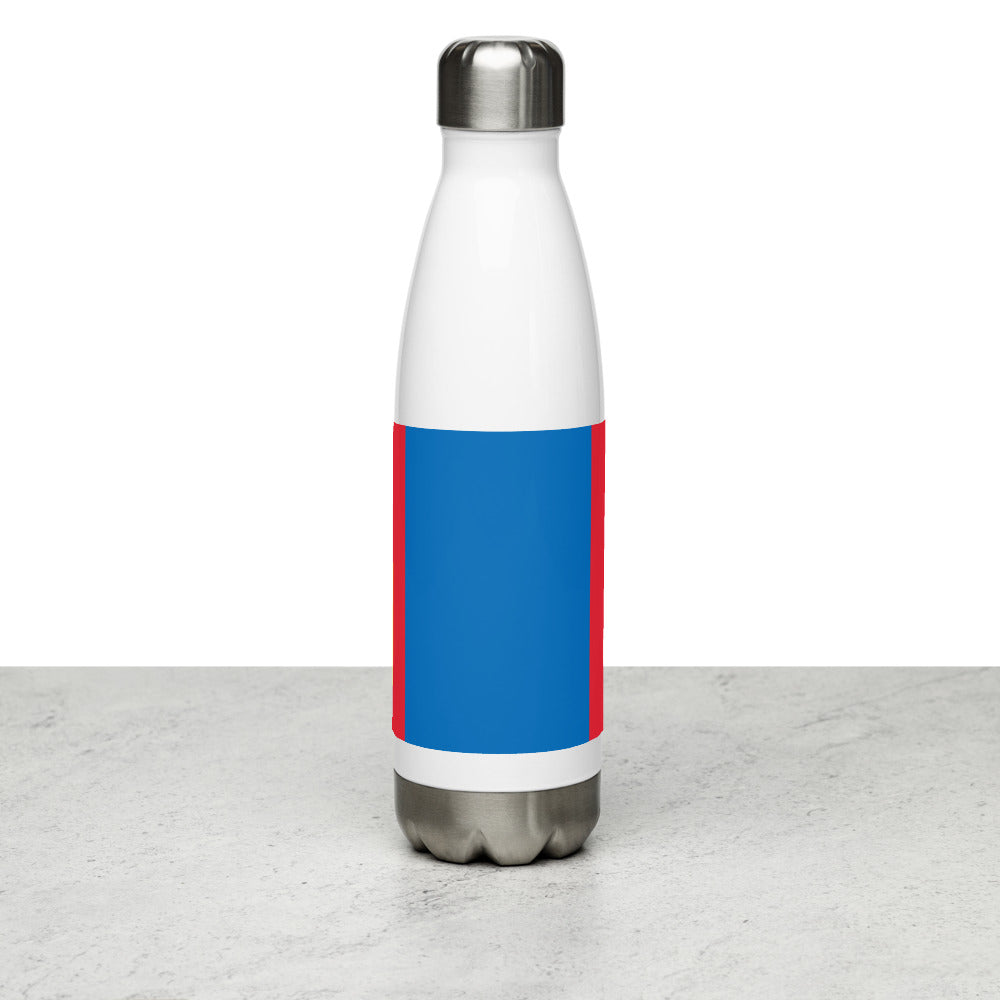 National Flag Water Bottles - Collection 3 Mongolia water-bottle-white