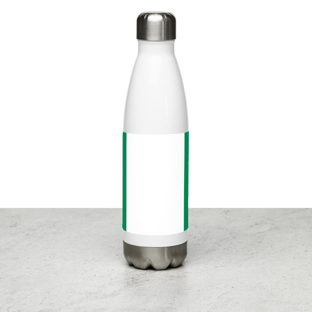 National Flag Water Bottles - Collection 3 Nigeria water-bottle-white