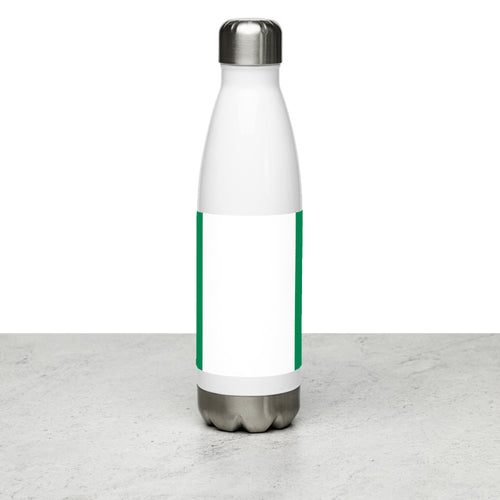 National Flag Water Bottles - Collection 3 Nigeria / 17 oz / White