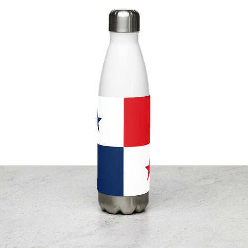 National Flag Water Bottles - Collection 3 Panama / 17 oz / White