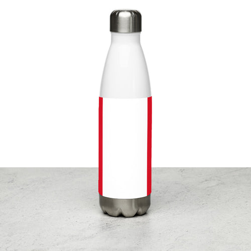 National Flag Water Bottles - Collection 3 Peru / 17 oz / White