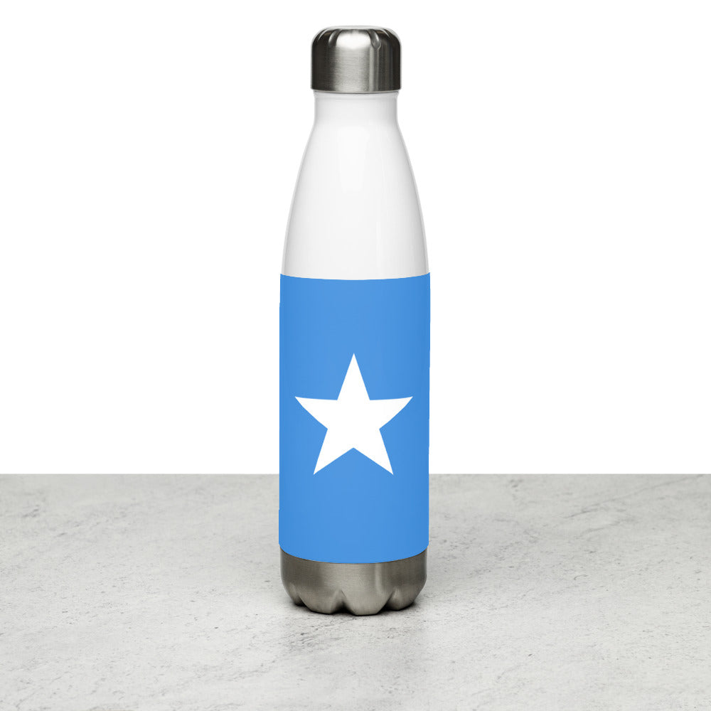 National Flag Water Bottles - Collection 4 Somalia water-bottle-white