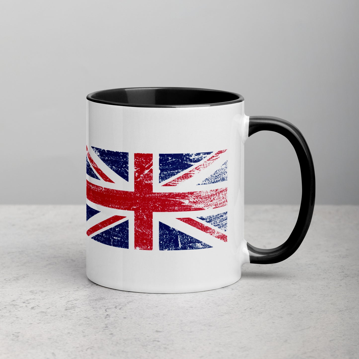 Vintage Union Jack Mug: Old World Charm