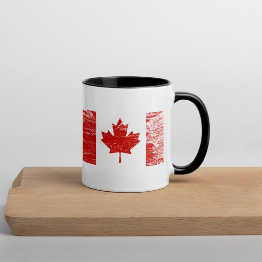 Vintage Canadian Flag Mug: Nostalgic Vibes